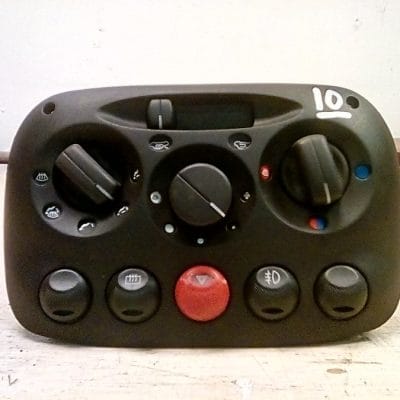 Kachel schakelpaneel Fiat Seicento 1999     (10)