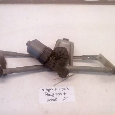 0 390 241 523 Ruitenwisser Motor en mechanisme Peugeot 206 Plus (2008)