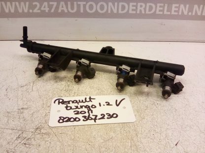 8200 367 230 Injectorrail Renault Twingo 2 1.2 16V 2011