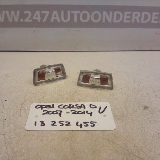 13252455 Zij Knipperlicht Opel Corsa D 2007-2014