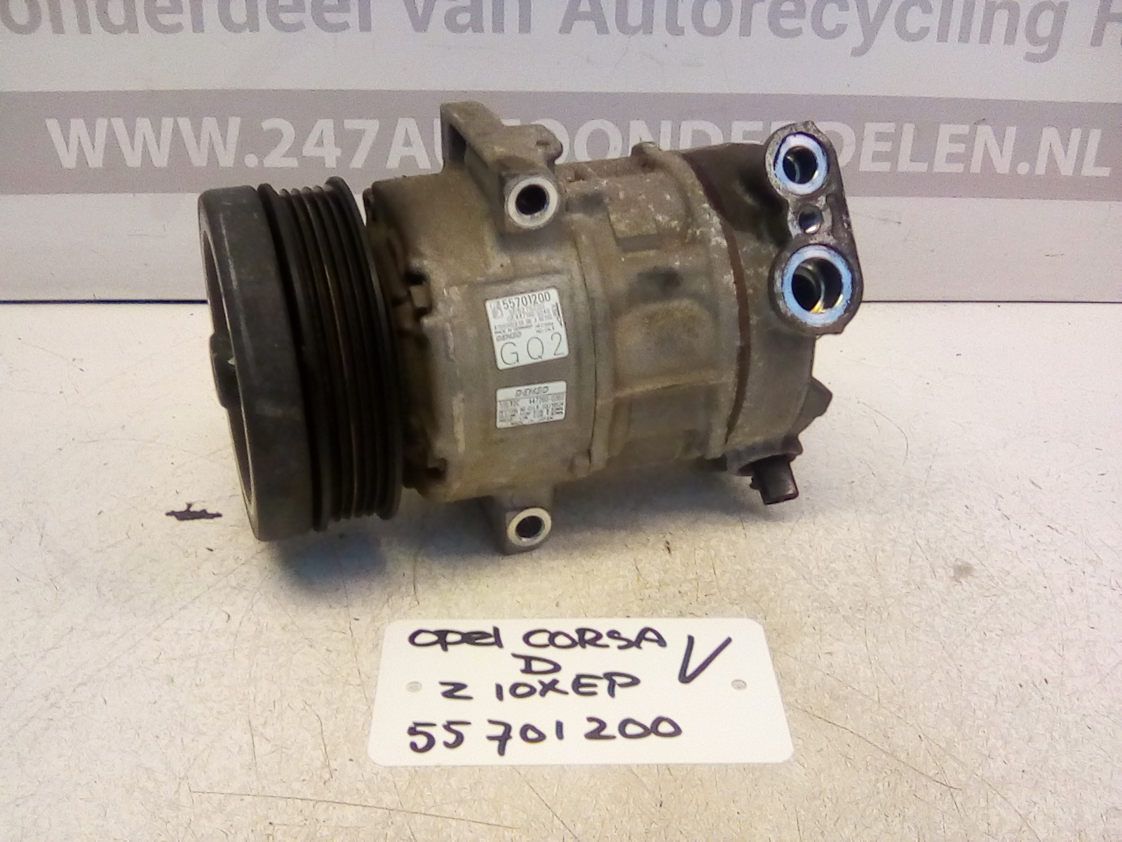 55701200 Airco Compressor Opel Corsa D Z10XEP 20072010 247 Auto