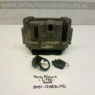 8M51-12A650-MD Computer Motormanagement Ford Focus 1.6 TDCi 80 KW G8DB 2008